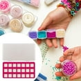 thumbnail image 6 of Bead Organizer Mat Bead Storage Tray Beading Board Soft Sponge Material Jewelry Crafting Beginners, 6 of 9