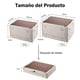 thumbnail image 3 of Caja de Almacenamiento con Tapa 50L, Plásticos Organizadores Apilables, Contenedores de almacenamiento plegables con tapas, Organizador de cajuela para auto, Cajas de almacenamiento, 3 of 7