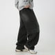 thumbnail image 3 of WILLBEST Jeans Mujer Pantalones Vaqueros Rectos Holgados para Hombre, Con Textura, Diseño Único Dividido, Estilo Retro, Cómodos y Elásticos, para Uso Informal. Mediana, 3 of 8