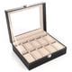 thumbnail image 1 of Estuche para relojes/expositor/caja/almacenamiento para relojes en PU y cristal, 1 of 5
