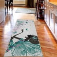 thumbnail image 2 of Fantasy Decorative Rug, Spring Girl Wings in a Floral Dress Surreal Garden Butterflies Print, Quality Carpet for Bedroom Dorm and Living Room, 6 Sizes, Almond Green, by Ambesonne, 2 of 2