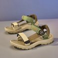 thumbnail image 4 of Ticikt Kids EVA Sport Sandals, Lightweight Adjustable Strap Outdoor Beach Shoes, Boys Color Block Style Summer Sandals, 4 of 9