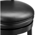thumbnail image 6 of ZXNYH Swivel Pub Height Barstool 29 Inch Seat Height Black Set of 1, 6 of 8