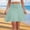 Green, variant on Women Tennis Golf Skirt High Waisted Crossover Golf Pleated Athletic Workout Dress Running Skirts Black