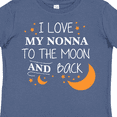 thumbnail image 4 of Inktastic I Love My Nonna to the Moon and Back Boys or Girls Toddler T-Shirt, 4 of 5