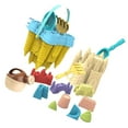 thumbnail image 4 of juguetes de arena de playa,Molde de castillo de arena para niños Construcción de castillos de arena,Sand Beach Toys Juguete de regalo para niños de 1 a 9 años,Juego de juguetes para arena, 4 of 9
