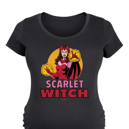 Marvel - Scarlet Witch Logo - Women's Maternity Scoop Neck Graphic T-Shirt