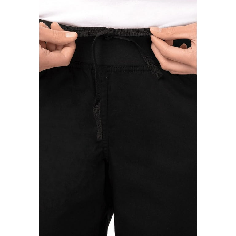 Chef Works Women's Lightweight Slim Chef Pants X-Large Black 