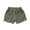 Dark Green, variant on FLMEI 3-12Y Little Girls Denim Shorts Toddler Kids Summer Elastic Waist Jeans Shorts Fringed Hem Hot Pants with Pockets