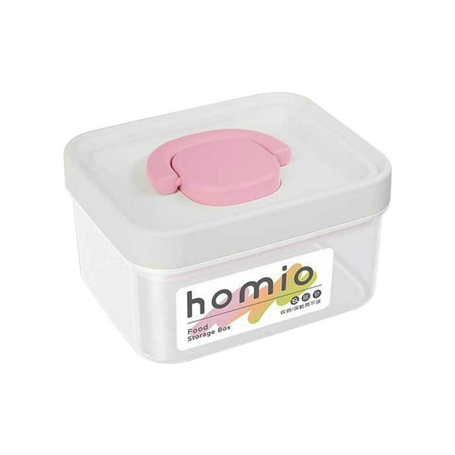 Wzzjkit Airtight Food Storage Containers, Sealed Cans for Grains and Miscellaneous Grains Food Grade Plastic Preservation Storage Tanks Transparent and Stackable Kitchen Dry Goods Preservation Boxes