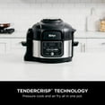 thumbnail image 4 of Ninja Foodi 9 in 1 Pressure Cooker and Air Fryer with Nesting Rack, Silver, 4 of 10