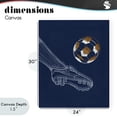 thumbnail image 4 of Stupell Industries Modern Soccer Lines Contour Canvas Art, 24 x 30, by Marcus Prime, 4 of 8
