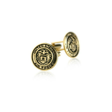 Cuff-Daddy US Air Force Cufflinks in Gold
