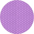 thumbnail image 1 of Ahgly Tapis Rond Lavable en Machine Intérieur Transitionnel Violet Violet, 3 Pieds Rond, 1 of 7