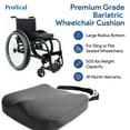 thumbnail image 5 of Proheal Molded Foam Bariatric Seat Cushion 22x16x3 - Includes Removable Cover, 5 of 5
