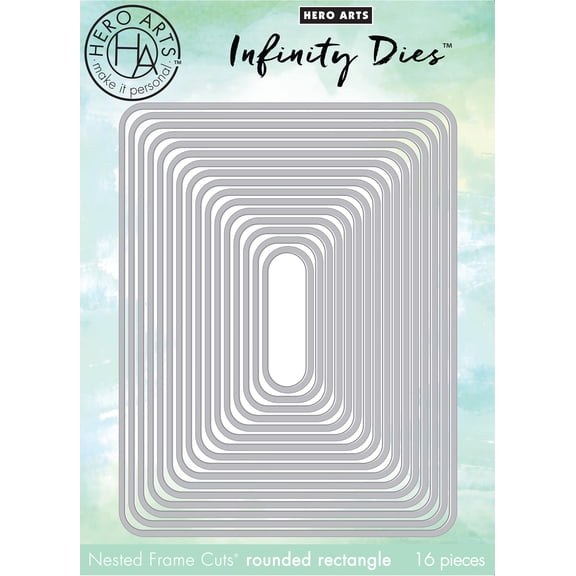 DI465 Rounded Rectangle Infinity Dies (H)
