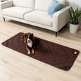 thumbnail image 2 of PetAmi Waterproof Couch Cover for Dogs, Waterproof Pet Blanket, Reversible Furniture Cover Sofa Protector for Pet Cat Bed, Washable Waterproof Blanket Dog Cover for Couch Seat, 30x70 Brown, 2 of 8