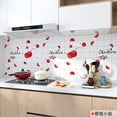 thumbnail image 1 of Kitchen Stove Oil-proof Sticker Waterproof High Temperature Resistant Wallpapers Kitchen Decoration Self Adhesive Contact Paper, 1 of 5