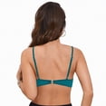 thumbnail image 5 of UAYOTSE Women's Black Push Up Bikini Top Twist Front Underwire Bathing Suit,Sizes L, 5 of 9