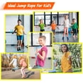 thumbnail image 5 of Cuerda de saltar ajustable para fitness cardiovascular con saltos de alta velocidad y diseño antienredos, adecuada para adultos y niños., 5 of 5
