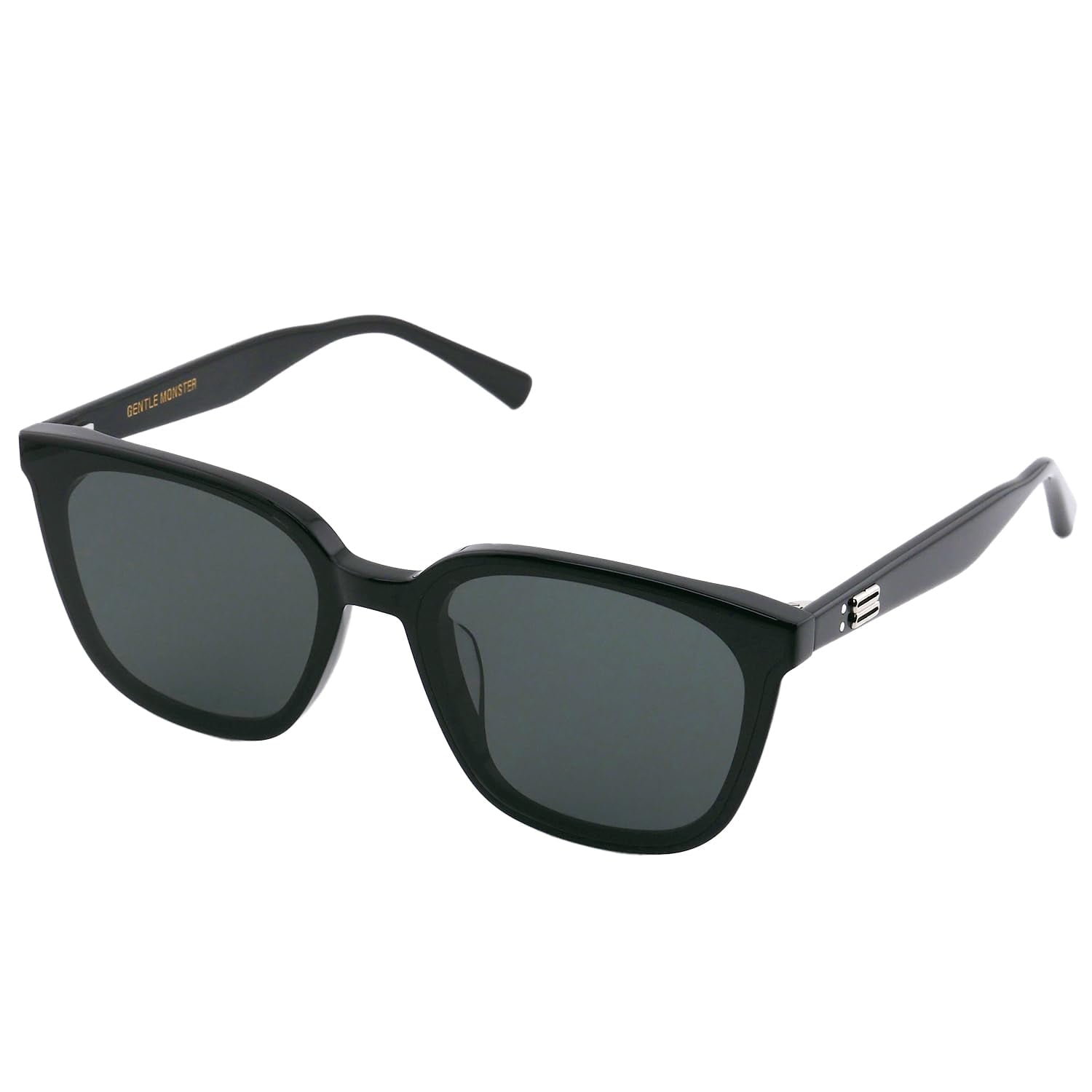 Gentle Monster Carat 02 Oval Sunglasses in Silver Metal - Walmart.com