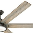 thumbnail image 3 of Hunter Fan Company Warrant 70-inch Ceiling Fan with LED light, Noble Bronze, 3 of 6