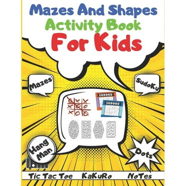 Clever Kids Workbook: Fun brain games full of Mazes, Puzzles, Word ...