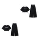 thumbnail image 4 of Guardurnaity Banquete Niñas Camiseta de algodón de manga corta Conjunto de pantalones Viajar Senderismo Niños Estilo casual Tops Pantalones Kit Type2 NO2, 4 of 6