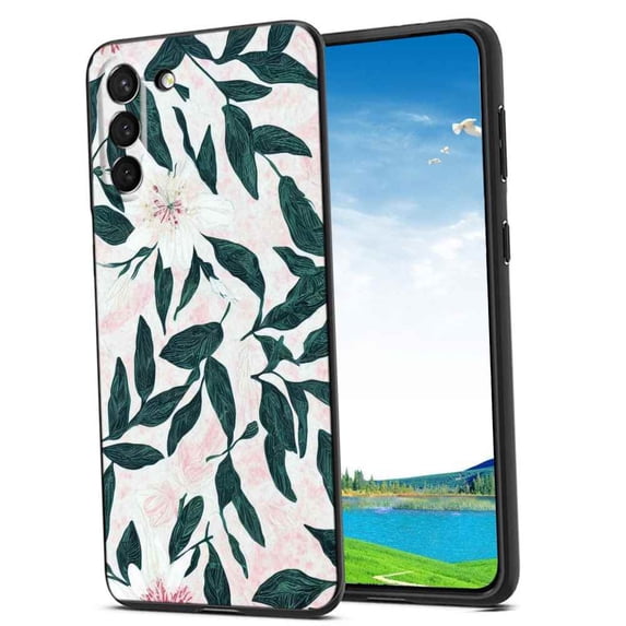 Floral-325 Phone Case, Degined for Samsung Galaxy S22+ Plus Case Men Women, Flexible Silicone Shockproof Case for Samsung Galaxy S22+ Plus