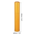 thumbnail image 2 of Uxcell 2 Inch x 13 Inch Poster Tube Photo Storage Tube Calligraphy Painting Tubes Mailing Tubes, Yellow 2 Pack, 2 of 5