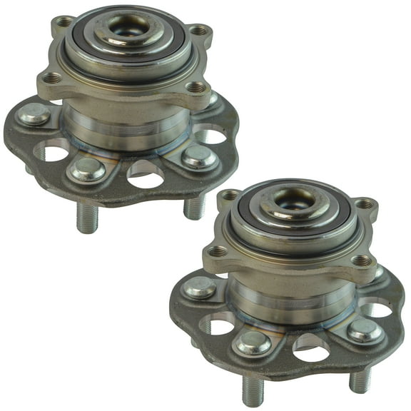 TRQ Rear Wheel Bearing & Hub Assemblies LH & RH Side Set Pair for Odyssey Van BHA34433
