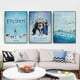 thumbnail image 5 of Póster de la película de Disney La Sirenita, impresiones de la princesa Wall-E, película de dibujos animados elementales, pintura en lienzo, decoración de pared para guardería, 5 of 5