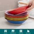 thumbnail image 4 of Vancasso, 6-Piece Stoneware Soup Plate Set, Colorful Dish, 27 OZ, Colourful 2, 4 of 7