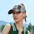 thumbnail image 6 of Kll Sport Sun Visor Hats Ball Caps Empty Top Baseball Sun Cap For Men Women-Cherries Laid, 6 of 8