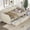 Beige, variant on Noble House Brynn Twin Upholstered Daybed with Trundle and Nailhead Trim, Linen Fabric Sofa Bed, Gray