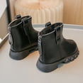 thumbnail image 5 of Eltusu Girls Winter Boots, Breathable Thermal Zip-Up No Slip Kids Shoes Black Size 12.5(Little Kids), 5 of 7