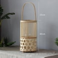 thumbnail image 3 of Linterna decorativa Gloria beige colgante 40x21cm, 3 of 9