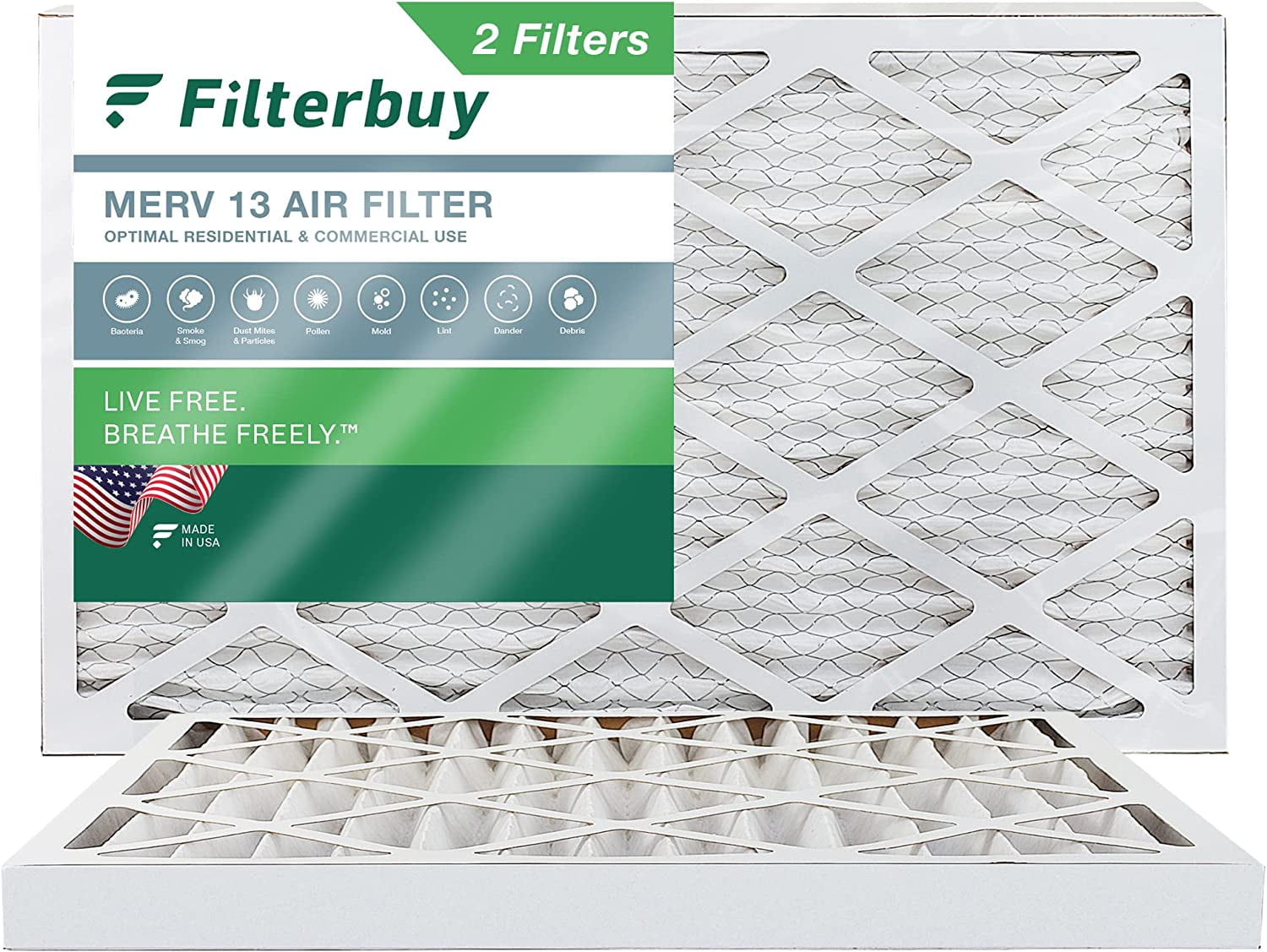 AC Furnace Air Filters Filters Fast 20x30x1 Pleated Air Filter 6 Pack 