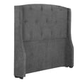 thumbnail image 2 of Cabecera King Size Zefyr Dicasa Gris Oscuro, 2 of 6