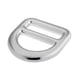 thumbnail image 4 of 23 Arnés de Seguridad para en en D Curvado Ranurado Grande / Pequeño para Correas Cinturón de cinturo Equipo de Protección , Pequeña 2 DYNWAVEMX Anillo de seguridad D, 4 of 7