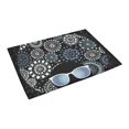 thumbnail image 3 of MKHERT Black Woman Doormat Rug Home Decor Floor Mat Bath Mat 23.6x15.7 inch, 3 of 3