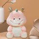 thumbnail image 1 of Muñeco de peluche CUTICAT Dragón de Peluche 35cm rosa Adorables Accesorios para fotos, 1 of 8