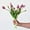 Light Purple, variant on 10 PCS Artificial Tulip Flowers Real Touch Tulips Faux Tulips Fake Tulips Bouquet Table Arrangements Gift for Home Office Party Wedding Birthday Garden Store Decoration (Orang)