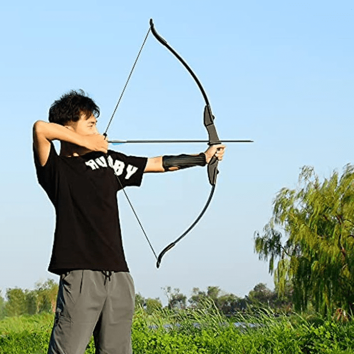 AMEYXGS Archery 40LBS Recurve Bows Set Outdoor Target Practice for Adults Left and Right Hands