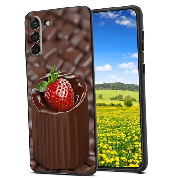 Compatible with Samsung Galaxy S21 Phone Case, Chocolate-6 Case Silicone Protective for Teen Girl Boy Case for Samsung Galaxy S21
