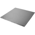 thumbnail image 4 of O'Creme Silver Wraparound Square Cake Pastry Drum Board 1/4 Inch Thick, 9" x 9" - Pack of 10, 4 of 5