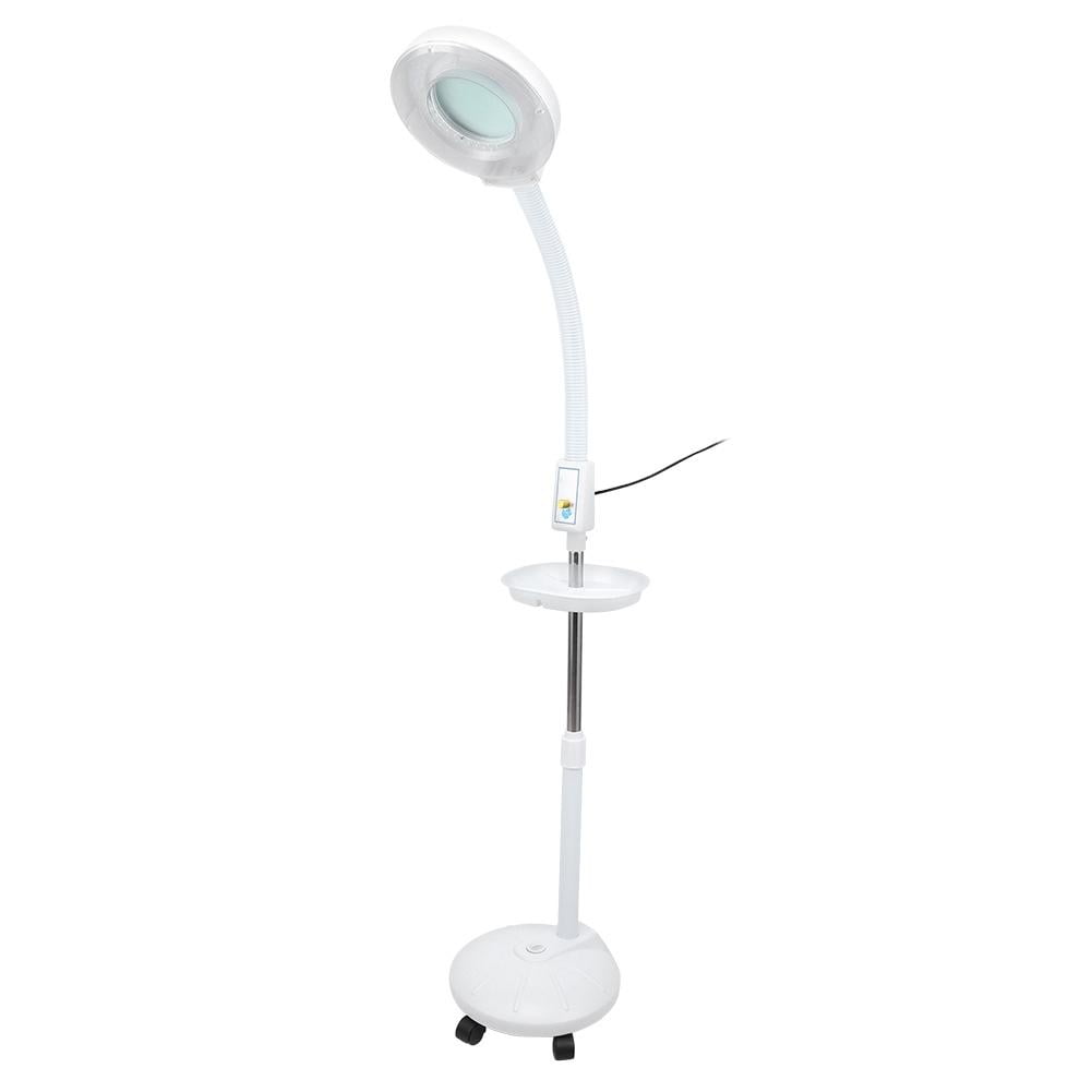 Kritne 8X LED Facial Magnifying Floor Lamp Magnifier Tattoo Lamp with