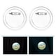 thumbnail image 2 of 25 botones acrílicos redondos en blanco para manualidades, broches, manualidades, proyectos escolares y infantiles, 2 of 7