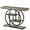 Grey, variant on GVN Console Table,Entryway Console Table, 41.3" Console Table, Industrial 4-Tier Sofa Entryway Table with Circle Base,Light Brown