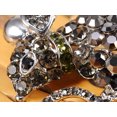 thumbnail image 4 of Cute Mouse Rat Pet y Tone Ombre Rhinestone Crystal Animal Critter Pin Brooch, Black, 4 of 5